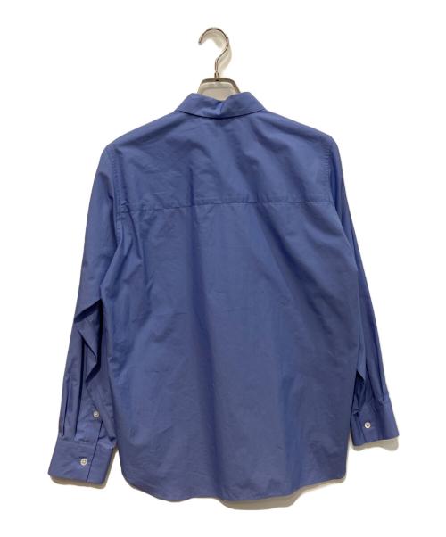 ATON（エイトン）ATON (エイトン) SUVIN BROAD STANDARD SHIRT ブルー サイズ:00の古着・服飾アイテム