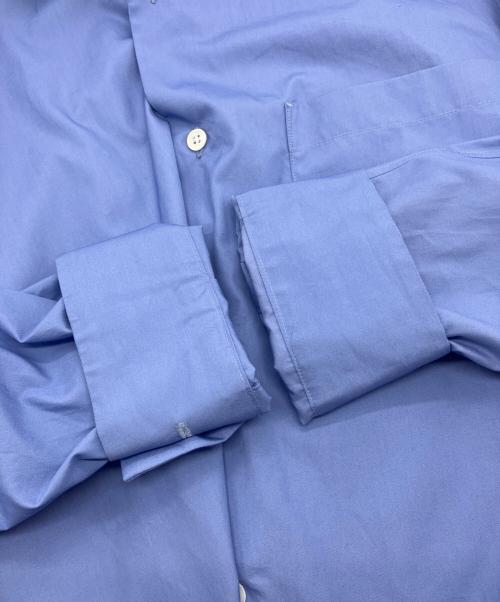 ATON（エイトン）ATON (エイトン) SUVIN BROAD STANDARD SHIRT ブルー サイズ:00の古着・服飾アイテム