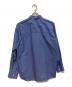 ATON (エイトン) SUVIN BROAD STANDARD SHIRT ブルー サイズ:00：11000円