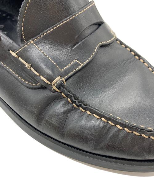 PARABOOT（パラブーツ）PARABOOT (パラブーツ) BEAMS (ビームス) ローファー ブラック サイズ:5 1/2の古着・服飾アイテム