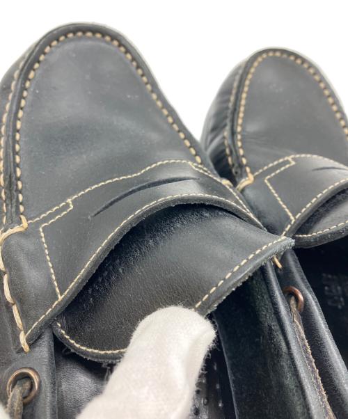 PARABOOT（パラブーツ）PARABOOT (パラブーツ) BEAMS (ビームス) ローファー ブラック サイズ:5 1/2の古着・服飾アイテム