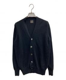 Le troyes（ルトロワ）の古着「カシミヤカーディガン」｜ブラック