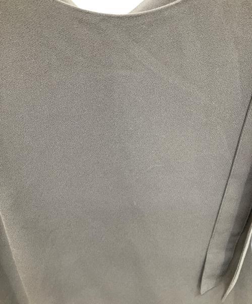 Noble（ノーブル）Noble (ノーブル) ウォッシャブルジョーゼット2wayワンピース ブラウン サイズ:36の古着・服飾アイテム