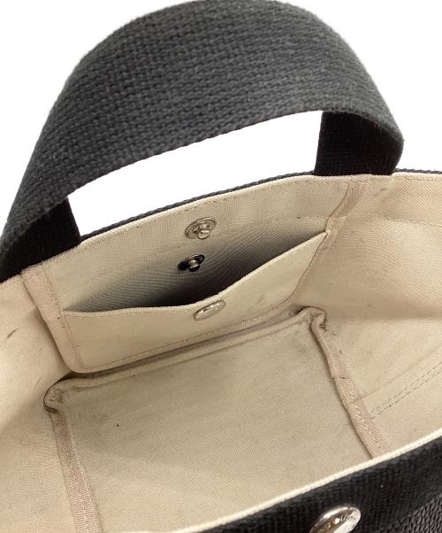 Herve Chapelier（エルベシャプリエ）Herve Chapelier (エルベシャプリエ) ミニハンドバッグ ノワール×ノワールの古着・服飾アイテム