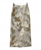 CHICSCHICS）の古着「PRINT SK」｜ベージュ