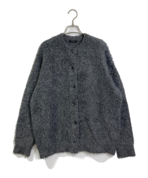JOURNAL STANDARD（ジャーナルスタンダード）JOURNAL STANDARD (ジャーナルスタンダード) シャギーカーディガン　アクリル混カーディガン グレー サイズ:FREEの古着・服飾アイテム