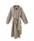 BULLYブリー）の古着「ウールロングコート」｜ベージュ