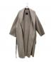 中古・古着 BULLY (ブリー) ウールロングコート ベージュ サイズ:40：80000円