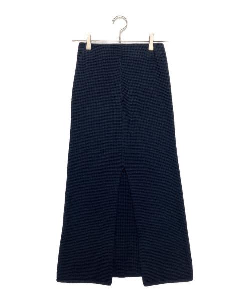 MADISON BLUE（マディソンブルー）MADISON BLUE (マディソンブルー) Bottle Knit SK Waffle ネイビー サイズ:00の古着・服飾アイテム