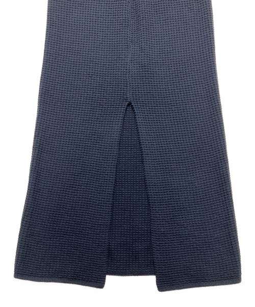 MADISON BLUE（マディソンブルー）MADISON BLUE (マディソンブルー) Bottle Knit SK Waffle ネイビー サイズ:00の古着・服飾アイテム