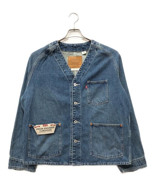 LEVI'S PReMIUM（リーバイス プレミアム）LEVI'S PReMIUM (リーバイス プレミアム) UNION ENGINEER CARDIGAN インディゴ サイズ:M 未使用品の古着・服飾アイテム