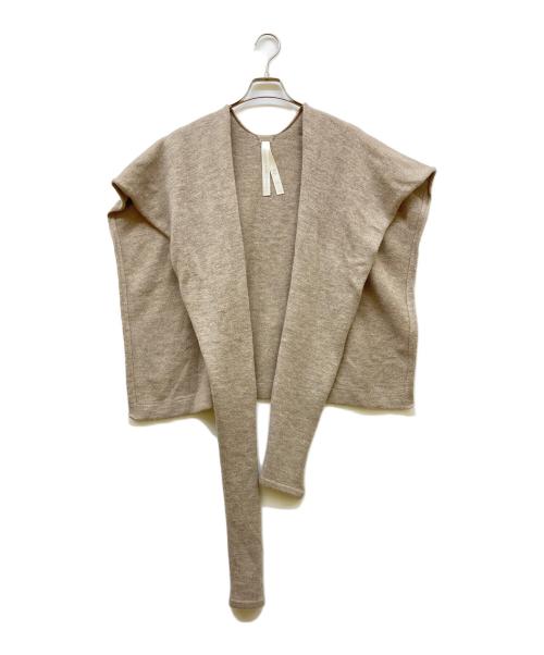 Lauren Manoogian（ローレン マヌージアン）Lauren Manoogian (ローレン マヌージアン) SLEEVES WRAP ベージュの古着・服飾アイテム