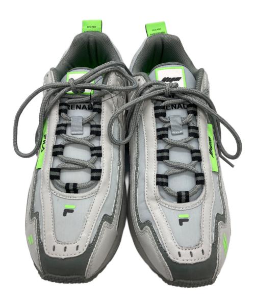 FILA（フィラ）FILA (フィラ) MSGM (エムエスジーエム) ローカットスニーカー グレー サイズ:42の古着・服飾アイテム