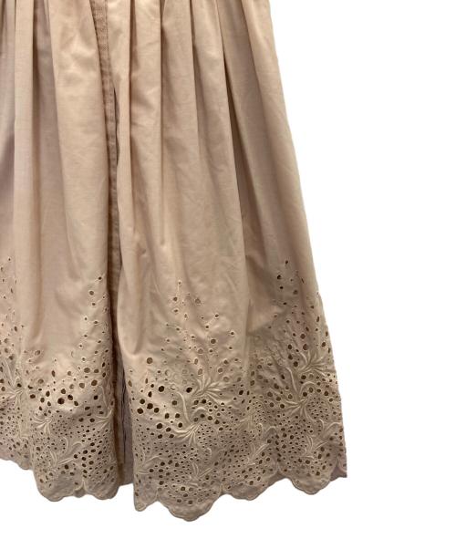 HER LIP TO（ハーリップトゥ）Her lip to (ハーリップトゥ) Back Lace Midi Shirt Dress ピンク サイズ:Sの古着・服飾アイテム