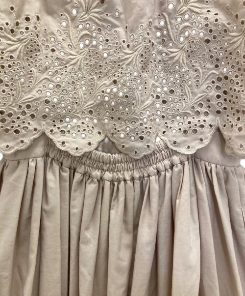 HER LIP TO（ハーリップトゥ）Her lip to (ハーリップトゥ) Back Lace Midi Shirt Dress ピンク サイズ:Sの古着・服飾アイテム