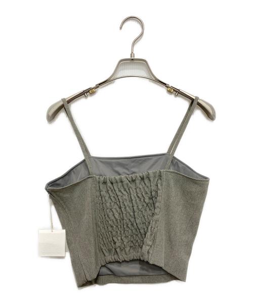 L'AUBE BLANC（ローブ ブラン）L'AUBE BLANC (ローブ ブラン) 4way Twill combinaison グレー サイズ:S 未使用品の古着・服飾アイテム