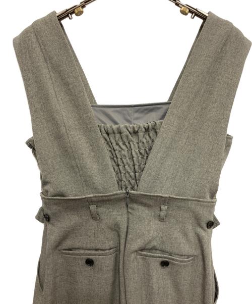 L'AUBE BLANC（ローブ ブラン）L'AUBE BLANC (ローブ ブラン) 4way Twill combinaison グレー サイズ:S 未使用品の古着・服飾アイテム