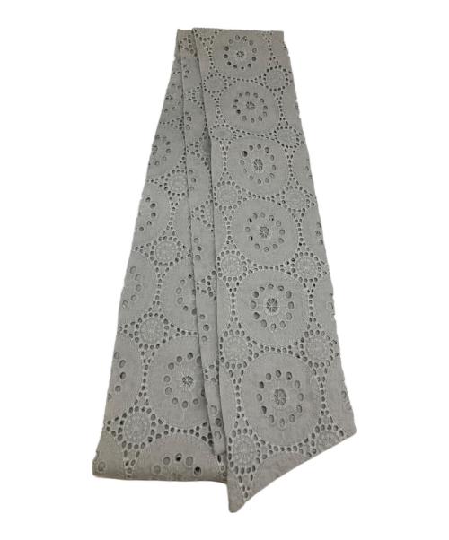 HER LIP TO（ハーリップトゥ）Her lip to (ハーリップトゥ) Lace-trimmed Belted Dress グレー サイズ:Sの古着・服飾アイテム