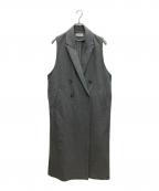 SACRAサクラ）の古着「ライトメルトンジレ」｜グレー