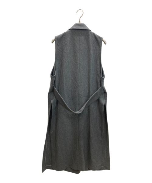 SACRA（サクラ）SACRA (サクラ) ライトメルトンジレ グレー サイズ:38の古着・服飾アイテム