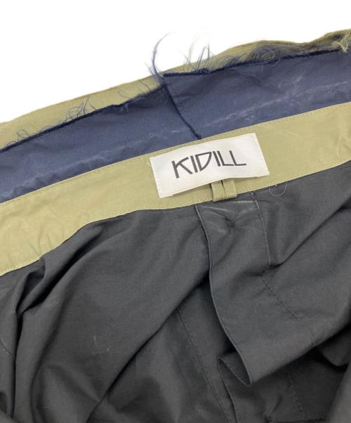 KIDILL（キディル）KIDILL (キディル) レイヤードシャツ ネイビー サイズ:46の古着・服飾アイテム