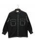 amok（アモク）の古着「LASER STITCH SHIRTS」｜ブラック