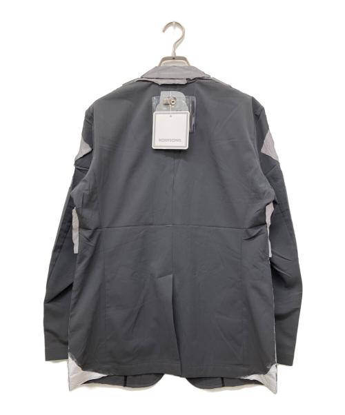 bodysong.（ボディソング）bodysong. (ボディソング) 切替ジャケット シルバー サイズ:0Sの古着・服飾アイテム