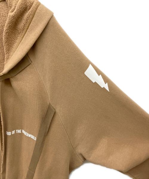 UNDERCOVER（アンダーカバー）UNDERCOVER (アンダーカバー) THE DEAD HERMITSパーカー ブラウン サイズ:4の古着・服飾アイテム
