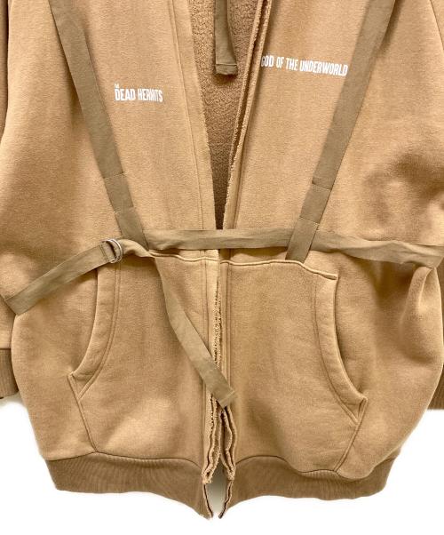 UNDERCOVER（アンダーカバー）UNDERCOVER (アンダーカバー) THE DEAD HERMITSパーカー ブラウン サイズ:4の古着・服飾アイテム