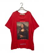 OFFWHITEオフホワイト）の古着「プリントTシャツ」｜レッド