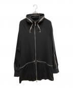 ACUOD by CHANUアクオド バイ チャヌ）の古着「ジップパーカー」｜ブラック