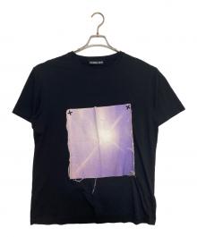 RAF SIMONS×THE XX（ラフシモンズ）の古着「パッチデザインTシャツ」｜ブラック