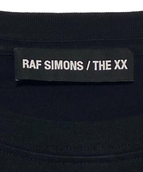 RAF SIMONS（ラフシモンズ）RAF SIMONS (ラフシモンズ) THE XX パッチデザインTシャツ ブラック サイズ:XLの古着・服飾アイテム