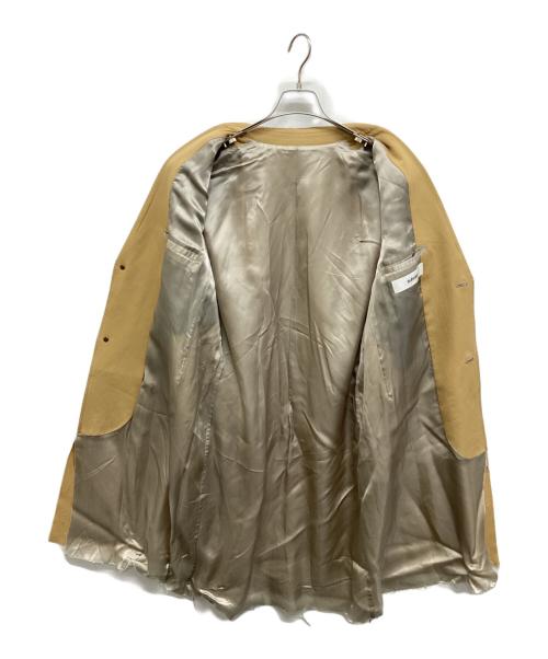 sulvam（サルバム）sulvam (サルバム) カットオフロングジャケット イエロー サイズ:Mの古着・服飾アイテム