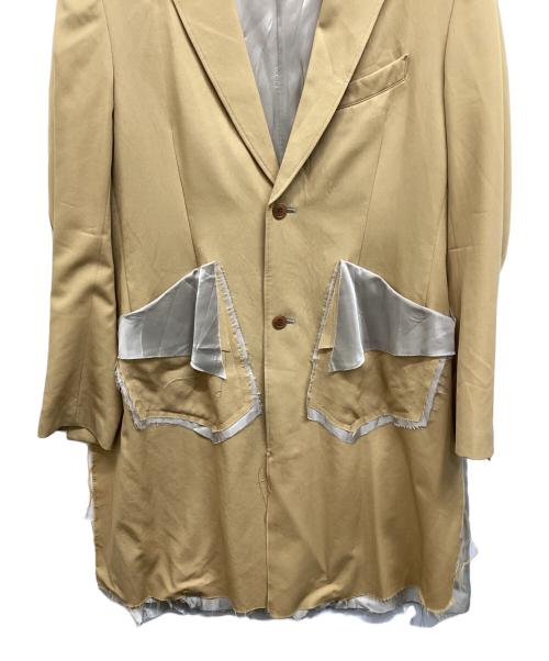 sulvam（サルバム）sulvam (サルバム) カットオフロングジャケット イエロー サイズ:Mの古着・服飾アイテム