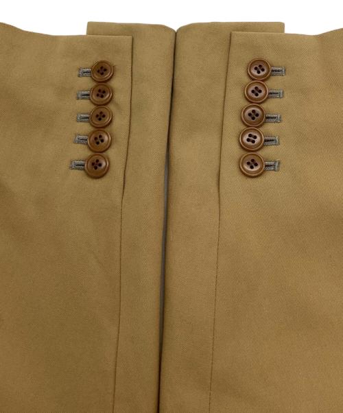 sulvam（サルバム）sulvam (サルバム) カットオフロングジャケット イエロー サイズ:Mの古着・服飾アイテム