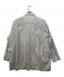 TARO HORIUCHI (タロウホリウチ) Oversized Shirt - Print - Stripe ホワイト サイズ:46：8000円