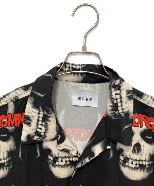 MAYO（メイヨー）MAYO (メイヨー) オープンカラーシャツ ブラック サイズ:XLの古着・服飾アイテム