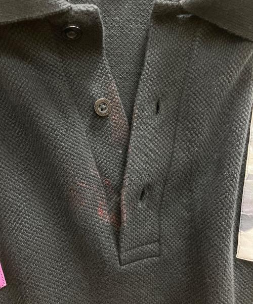 RAF SIMONS（ラフシモンズ）RAF SIMONS (ラフシモンズ) FRED PERRY (フレッドペリー) ポロシャツ ブラック サイズ:Lの古着・服飾アイテム