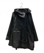 IKE Projectアイケーイープロジェクト）の古着「HOODED COAT」｜ブラック