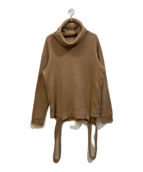 AF ARTEFACT（エーエフ アーティファクト）AF ARTEFACT (エーエフ アーティファクト) タートルネックニット ブラウン サイズ:SIZE 2の古着・服飾アイテム