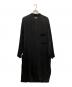Yohji Yamamoto pour homme（ヨウジヤマモト プールオム）の古着「スタンドカラー ロングブラウス」｜ブラック