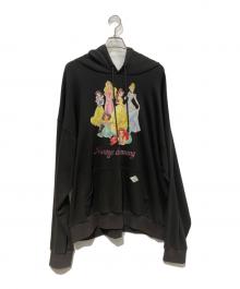 el conductorh×DISNEY（コンダクター×ディズニー）の古着「STONE DECORATED HOODED SWEATER」｜ブラック