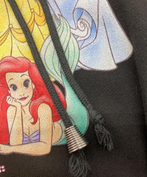 el conductorh（コンダクター）el conductorH (コンダクター) Disney (ディズニー) STONE DECORATED HOODED SWEATER ブラック サイズ:4の古着・服飾アイテム