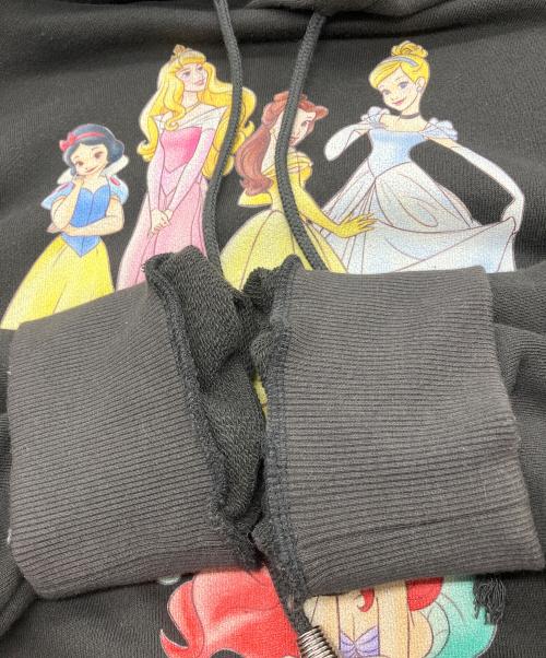 el conductorh（コンダクター）el conductorH (コンダクター) Disney (ディズニー) STONE DECORATED HOODED SWEATER ブラック サイズ:4の古着・服飾アイテム