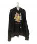 el conductorH（コンダクター）の古着「STONE DECORATED HOODED SWEATER」｜ブラック