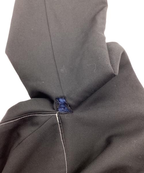 sulvam（サルバム）sulvam (サルバム) Gabardine over coat ブラック サイズ:Sの古着・服飾アイテム