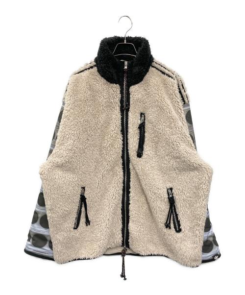 adidas（アディダス）adidas (アディダス) Song for the Mute (ソングフォーザミュート) adidas Song for the Muteフリースジャケット ベージュ サイズ:2XLの古着・服飾アイテム