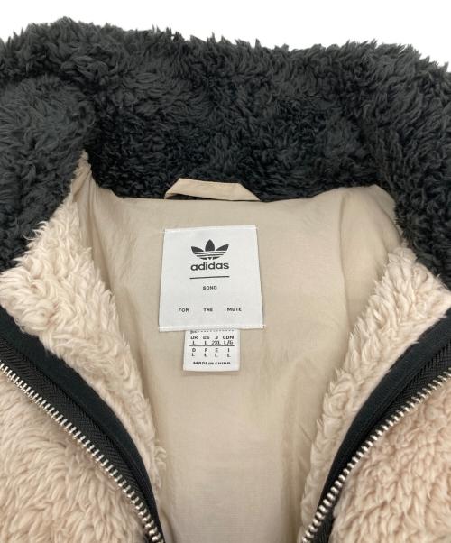 adidas（アディダス）adidas (アディダス) Song for the Mute (ソングフォーザミュート) adidas Song for the Muteフリースジャケット ベージュ サイズ:2XLの古着・服飾アイテム