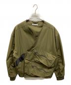 A.A.Spectrumエー.エー.スペクトラム）の古着「キモノボンバージャケット」｜オリーブ